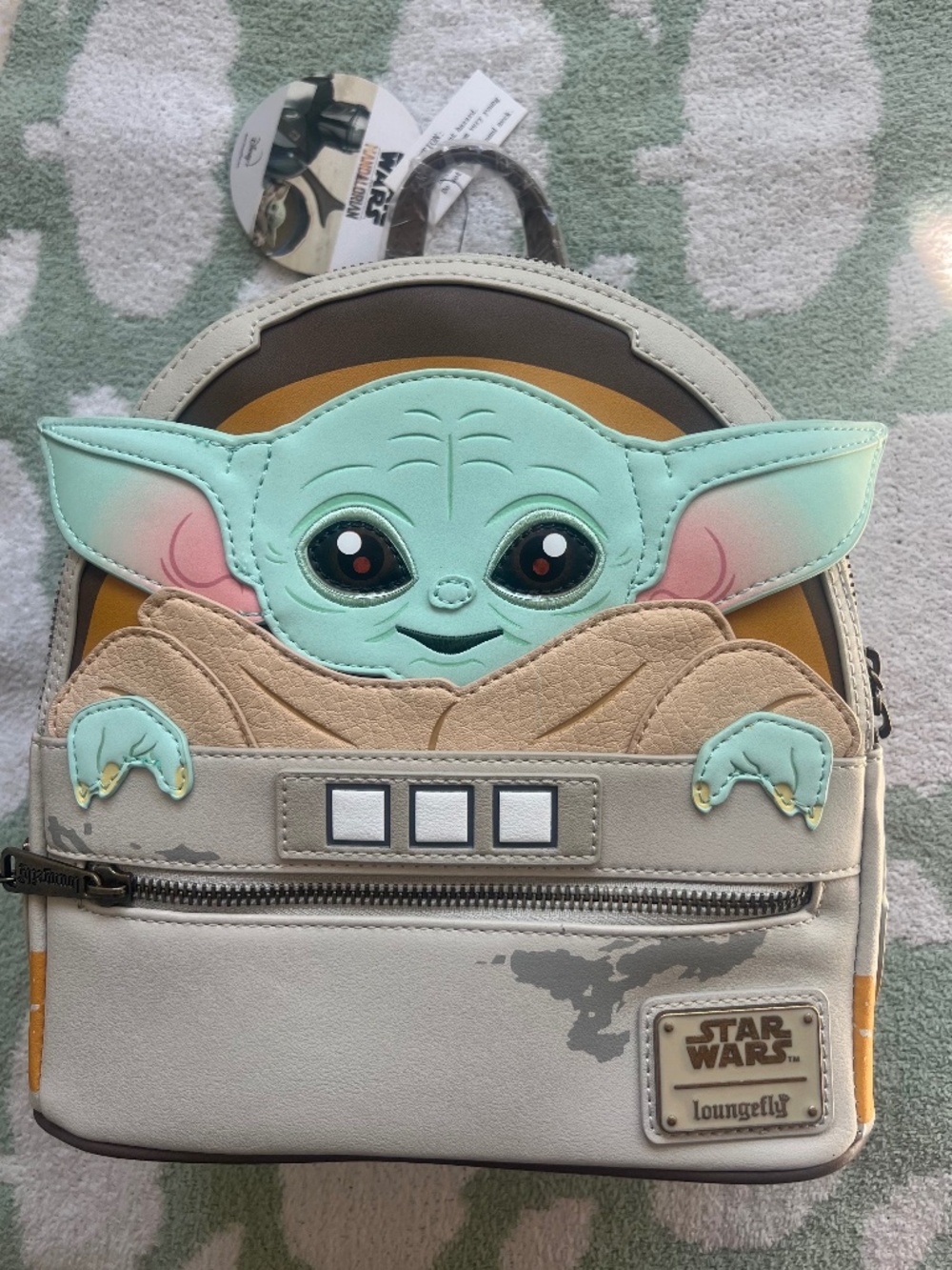 Loungefly Star Wars Grogu Baby Yoda Pod Mini Backpack